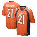 Men's Nike K'Waun Williams Orange Denver Broncos Game Jersey