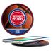 Detroit Pistons Basketball Design 10-Watt Wireless Phone Charger