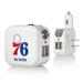 Philadelphia 76ers Personalized 2-In-1 USB Charger