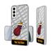 Miami Heat Personalized Tilt Design Galaxy Clear Case