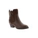 Extra Wide Width Women's Reese Booties by Ros Hommerson in Brown (Size 9 1/2 WW)