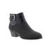 Wide Width Women's Riley Booties by Ros Hommerson in Black (Size 9 1/2 W)