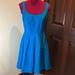 Nine West Dresses | Nine West Bright Teal Sleeveless Scoopneck Dress Size 6 Euc | Color: Blue/Green | Size: 6