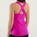 Lululemon Athletica Tops | Lululemon Push Ur Limits Tank Paris Pink Size 4 Yoga Top | Color: Pink | Size: 4