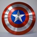 IRON AGE CRAFTS Captain America Shield - The Falcon and The Winter Soldier Shield - Metal Replica Halloween Medieval Armor Cosplay Shield, Larp Combat Shield