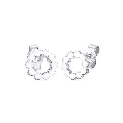 Elli Kreis Circle Geo Minimal 925 Sterling Silber silberfarben Damen Image