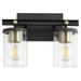 Quorum International Empire 12 Inch 2 Light Bath Vanity Light - 529-2-6980