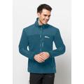 Fleecejacke JACK WOLFSKIN "BLIZZARD FZ M" Gr. L (52), blau (blue, coral) Herren Jacken Outdoorjacken