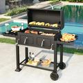 34-inch BBQ Charcoal Grill Outdoor Portable Barbecue Grill