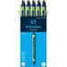 Rediform Schneider Xpress Premium Fineliner Pens Fine Point 0.8 mm Blue/Green Barrel Blue Ink Pack Of 10 Pens