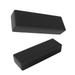 2x Chair Arm Pads with Adjustable Strap Chair Arm Rest Pillow for Home Office Chair Black 27cmx10cmx5cm