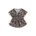 ZIYIXIN Summer Kids Baby Girls Lovely Beachwear Dress Tassel Solid/Leopard Printed Elastic Mini Dresses Pink Leopard 1-2 Years