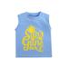 ZIYIXIN Toddler Baby Boys Suns Out Guns Out Letter Vest Sleeveless T-Shirt Tank Top Summer Casual Outfits Light Blue 4-5 Years