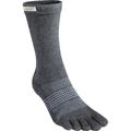 Injinji Damen Trail Midweight Crew Socken (Größe 40.5 , grau)