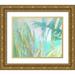 Wilkins Suzanne 14x12 Gold Ornate Wood Framed with Double Matting Museum Art Print Titled - Trade Winds Diptych I