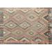 Ahgly Company Indoor Rectangle Contemporary Light French Beige Brown Southwestern Area Rugs 4 x 6