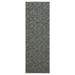 Furnish My Place Modern Indoor/Outdoor Commercial Solid Color Rug - Gray 4 x 12 Pet and Kids Friendly Rug. Made in USA Area Rugs Great for Kids Pets Event Wedding
