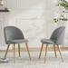 Ivinta Modern Velvet Dining Chairs Set of 2, Upholstered Accent Chair