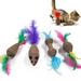 Legendog 4PCS Pet Toy Interactive Training Assorted Cat Play Toy for Kittens