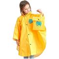 2DXuixsh Lightweight Girls Coat Ponchos Rain Girl Children Toddler For Jacket Cartoon Kids 3D Boy Wear Raincoat Boys Coat&Jacket Girls Rain Coat Size 10 Polyester Yellow S