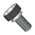 8-32X3/8 Knurled Thumb Screw with Washer Face Full Thread 18 8 Stainless Steel (Pack Qty 100) BC-0806TKW188