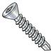 6-20X1 Square Recess Flat Trim Head Self Drilling Screw Full Thread Zinc (Pack Qty 7 500) BC-0616KQFT