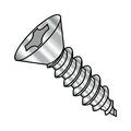 4-24X1 1/4 Phillips Flat Self Tapping Screw Type AB Fully Threaded 18-8 Stainless Steel (Pack Qty 5 000) BC-0420ABPF188