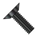 1/4-20X3/4 Phillips Flat Undercut Machine Screw Fully Threaded Black Zinc (Pack Qty 4 000) BC-1412MPUBZ