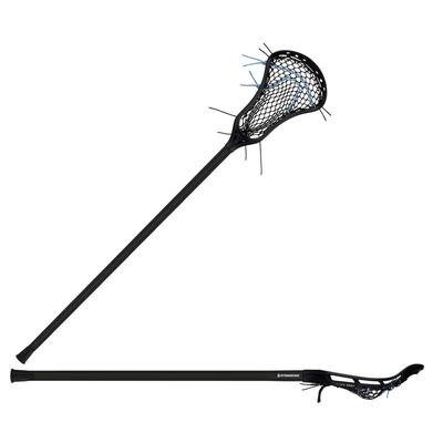 StringKing Complete Junior Girls' Lacrosse Stick Black/Carolina