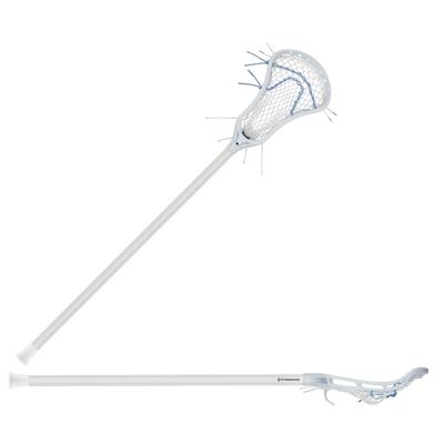 StringKing Complete Junior Girls' Lacrosse Stick White/Carolina