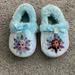 Disney Shoes | Disney Frozen Toddler Girls Slippers - Size 7/8 | Color: Blue | Size: 7/8 Toddler