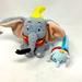 Disney Toys | Disney Dumbo Lot Of 2 Large Plush | Color: Blue/Gray | Size: Osbb