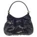 Gucci Bags | Gucci Black Dialux Queen Bow Hobo | Color: Black/Silver | Size: Os