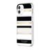 Kate Spade Cell Phones & Accessories | Kate Spade New York Protective Hardshell, Oceanside Stripe, Iphone Case | Color: Black/White | Size: Iphone 11 / Iphone Xs Max