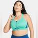 Nike Intimates & Sleepwear | Nike - Nike Alpha Women’s High Support Padded Zip Front Sports Bra. Size 3x(C-E) | Color: Blue | Size: 3x