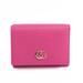 Gucci Accessories | Gucci Gg Marmont 474746 Women's Leather Wallet (Tri-Fold) Pink | Color: Pink | Size: Os