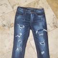 American Eagle Outfitters Jeans | American Eagle Distressed Jegging/Jeans | Color: Blue | Size: 2