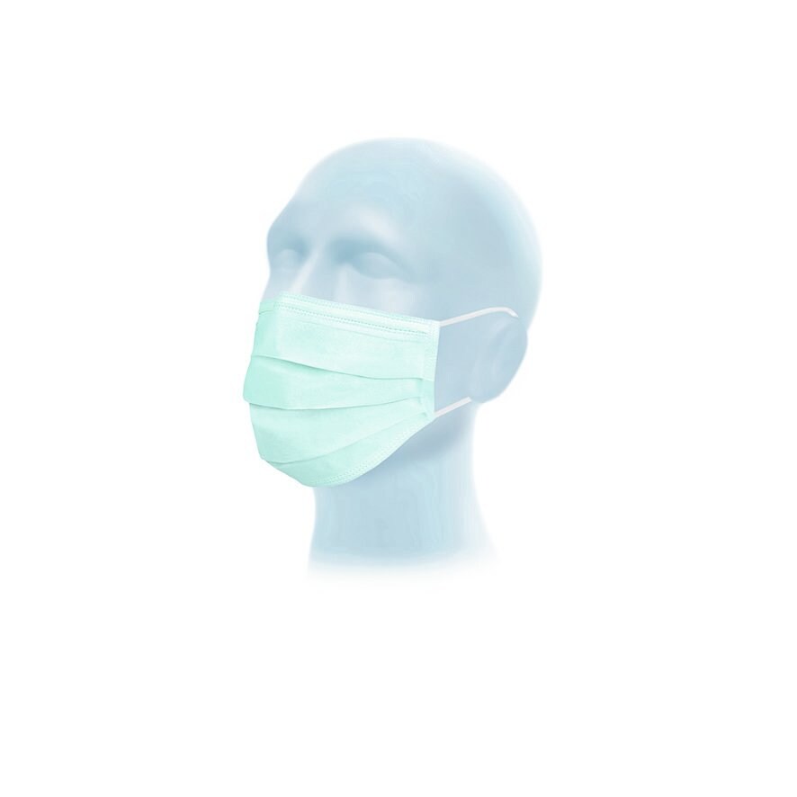 Suavel® Protec OP-Maske mit elastischen Ohrschlaufen, blau, Typ IIR 1000 Stück Image
