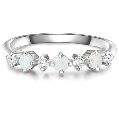 Glanzstücke München - Ring Sterling Silber Zirkonia in Silber Ringe 1 ct Damen Image
