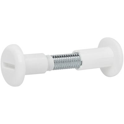 So-tech - 50 Stück sotech Hülsenschrauben weiß Bohrloch-Ø 8 mm für Holzstärke 31-40 mm mit M6 Image