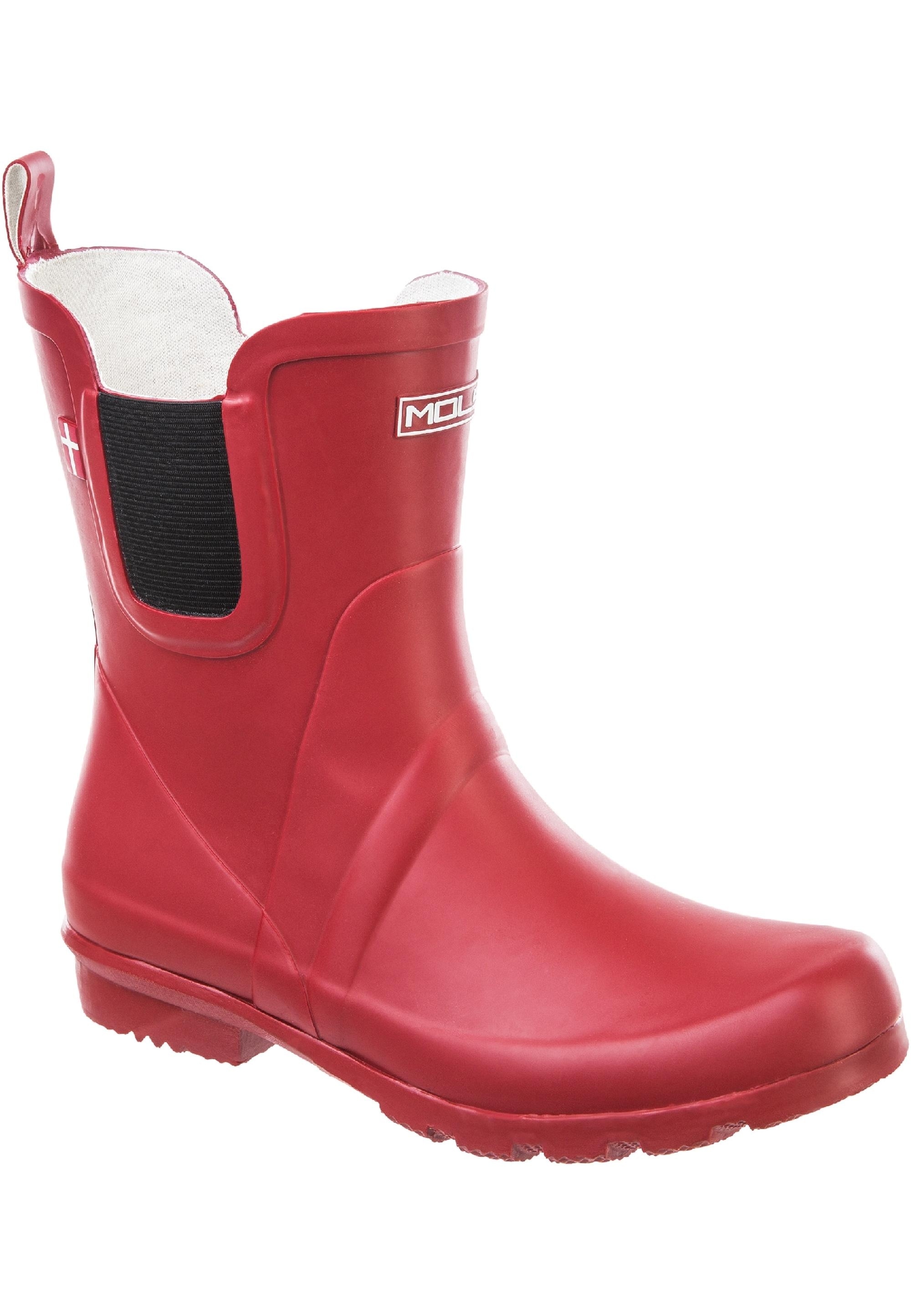 Gummistiefel MOLS "Suburbs", Gr. 39, rot, Gummi, Schuhe, mit wasserdichter Funktion Image