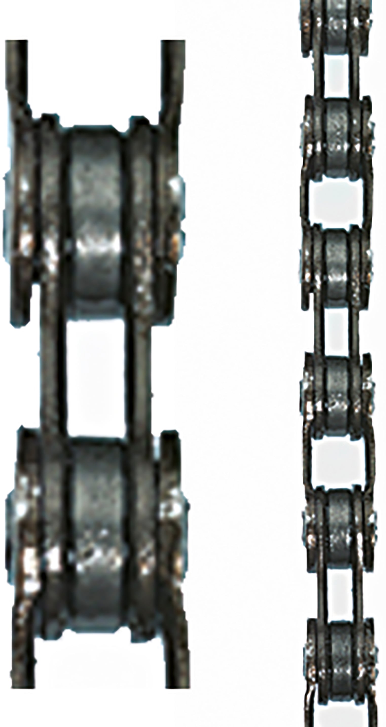 Fahrradkette SHIMANO "HG 40", bunt (grau, silberfarben), FahrradkettenL:22,5cm, Edelstahl, L:22,5cm Image