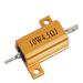 Gold Tone Aluminum Housed Case Resistor 4.5 Ohm 5% 10W - Gold Tone