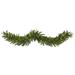 6' Green Pine Artificial Christmas Garland with 35 Clear LED Lights - 72