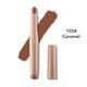 10 Color Stereo Eye Shadow Stick Pen Double Color Gradient Shadow Stick Shimmer Glitter Eyeshadow 1pcs(105# Caramel)