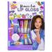 Just My Style Flavor Lab Lip Gloss by Horizon Group USA DIY 4 Custom Lip Glosses By Mixing Colorful Flavors & Lip Shimmer. Flavors Shimmer Lip Gloss Tubes Mixing Stick & Instructions Included