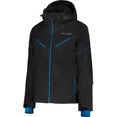 DIEL SPORT Herren Funktionsjacke SANO - MEN'S SKI JACKET - REGULAR FIT, SEMILONG, Größe 56 in Schwarz