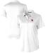 Women's Cutter & Buck White Ole Miss Rebels Vault Prospect Textured Stretch Polo