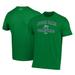 Men's Under Armour Green Notre Dame Fighting Irish Volleyball Arch Over Performance T-Shirt