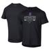 Men's Under Armour Black Northwestern Wildcats Lacrosse Icon Raglan Performance T-Shirt